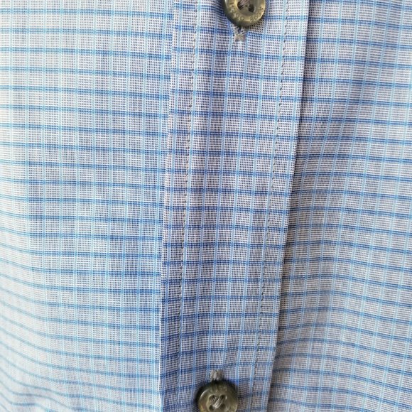 16.5 32/33 Hugo Boss Modern Fit Shirt - Gray/Blue - Picture 4 of 5